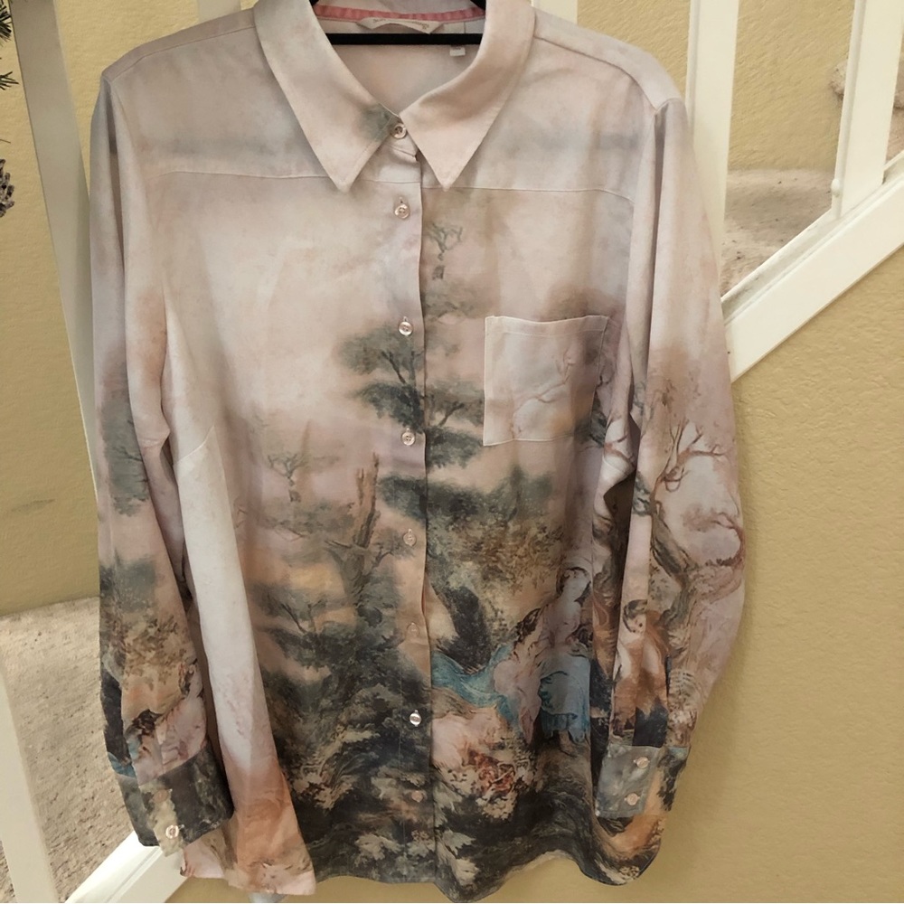 Soft surroundings blouse